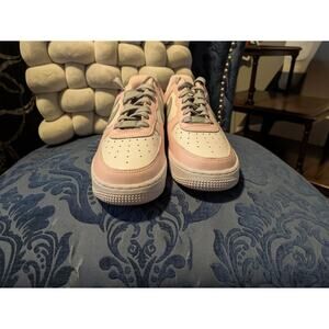 Nike Air Force 1 Pink/White Custom Sneakers Size 7.5/EU 38.5
